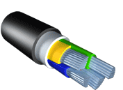 Кабель ПвВнг(А)-LS 4х25